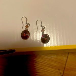 Small Brown Earrings